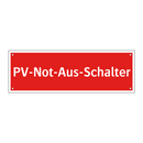 PV-Not-Aus-Schalter