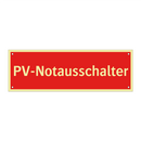PV-Notausschalter