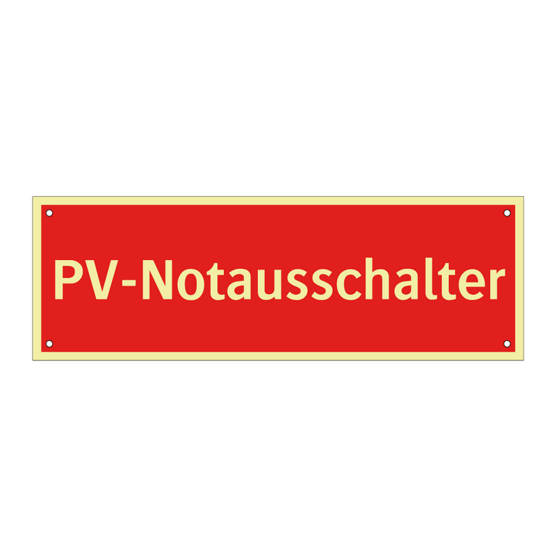 PV-Notausschalter