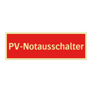 PV-Notausschalter