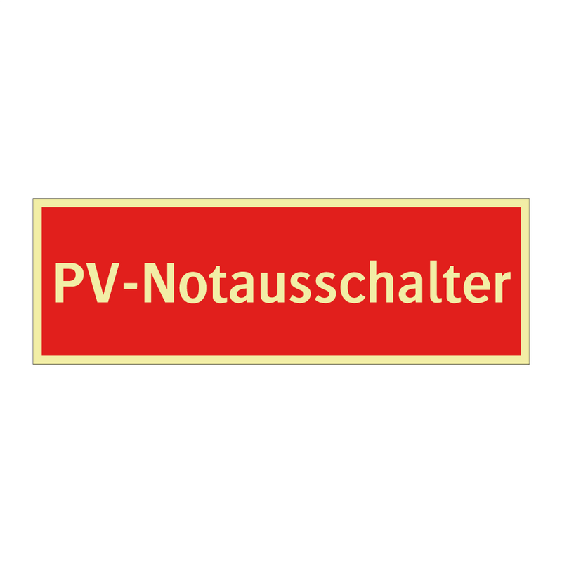 PV-Notausschalter