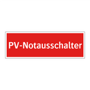 PV-Notausschalter