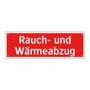 Rauch- und Wärmeabzug