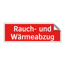 Rauch- und Wärmeabzug