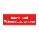 Rauch- und Wärmeabzugsanlage