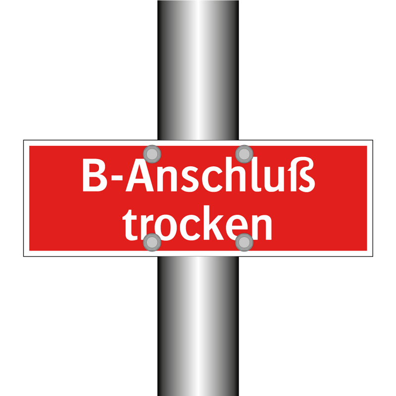 B-Anschluß trocken