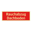 Rauchabzug Dachboden