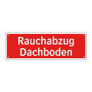 Rauchabzug Dachboden