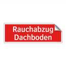 Rauchabzug Dachboden