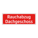Rauchabzug Dachgeschoss