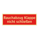 Rauchabzug Klappe nicht schließen