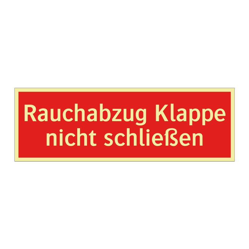 Rauchabzug Klappe nicht schließen