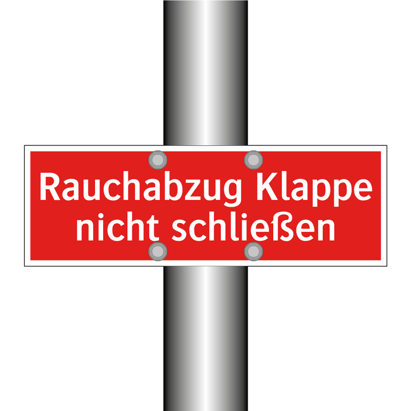 Rauchabzug Klappe nicht schließen
