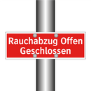 Rauchabzug Offen Geschlossen