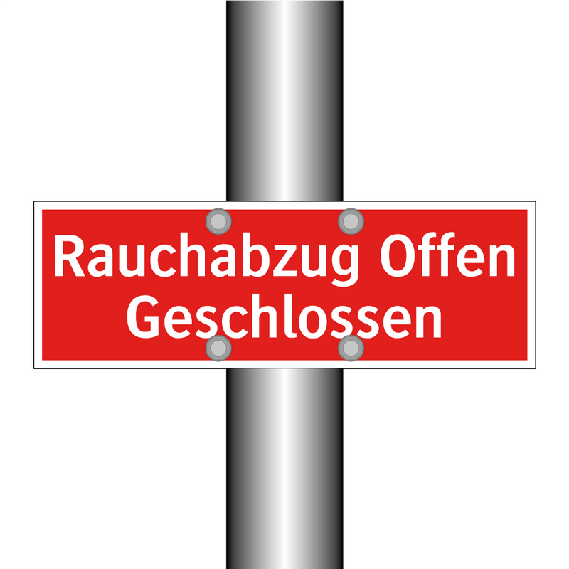 Rauchabzug Offen Geschlossen