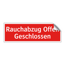 Rauchabzug Offen Geschlossen