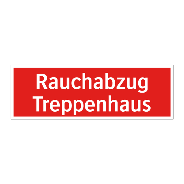 Rauchabzug Treppenhaus