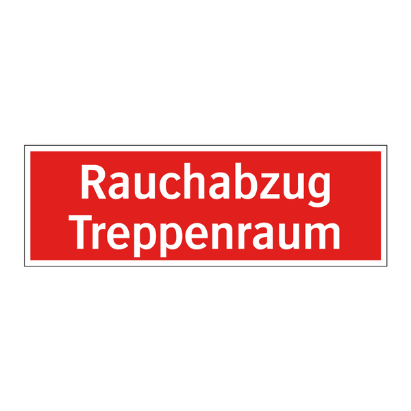 Rauchabzug Treppenraum