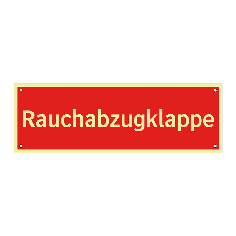 Rauchabzugklappe