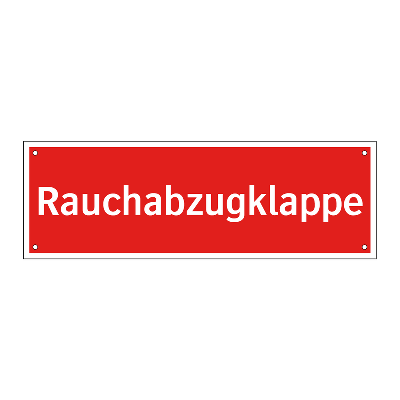 Rauchabzugklappe