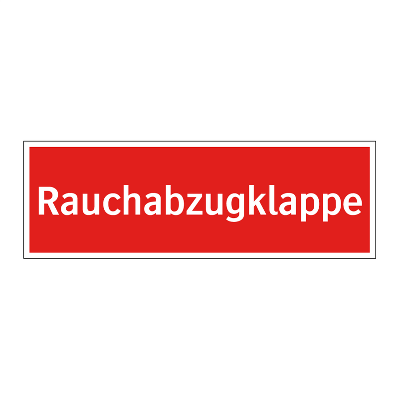 Rauchabzugklappe