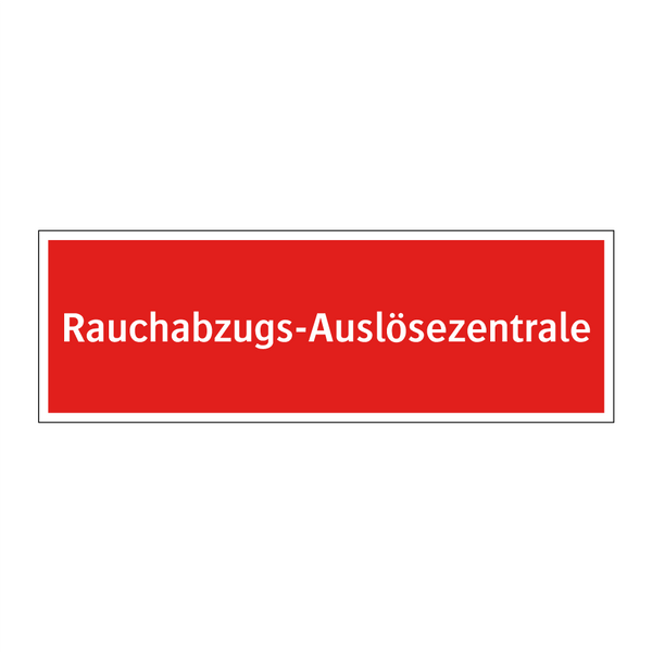 Rauchabzugs-Auslösezentrale