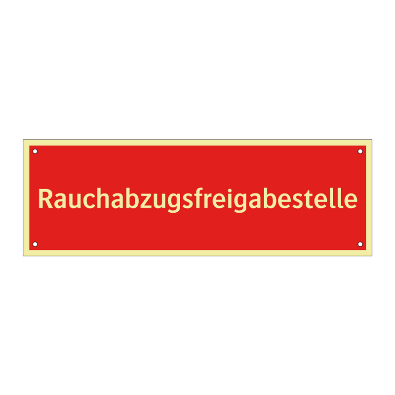 Rauchabzugsfreigabestelle
