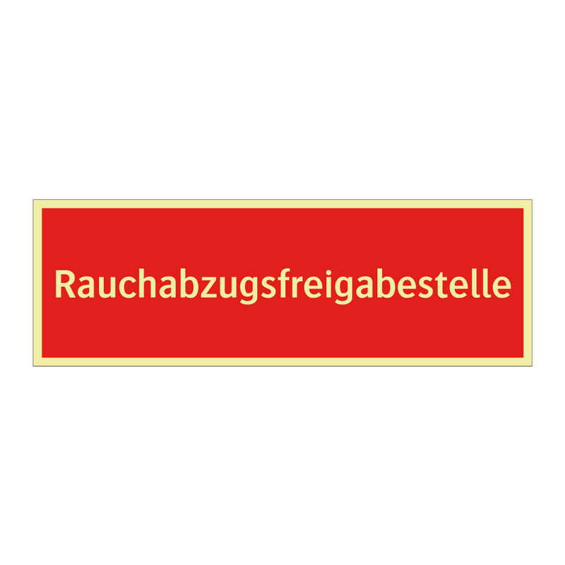 Rauchabzugsfreigabestelle