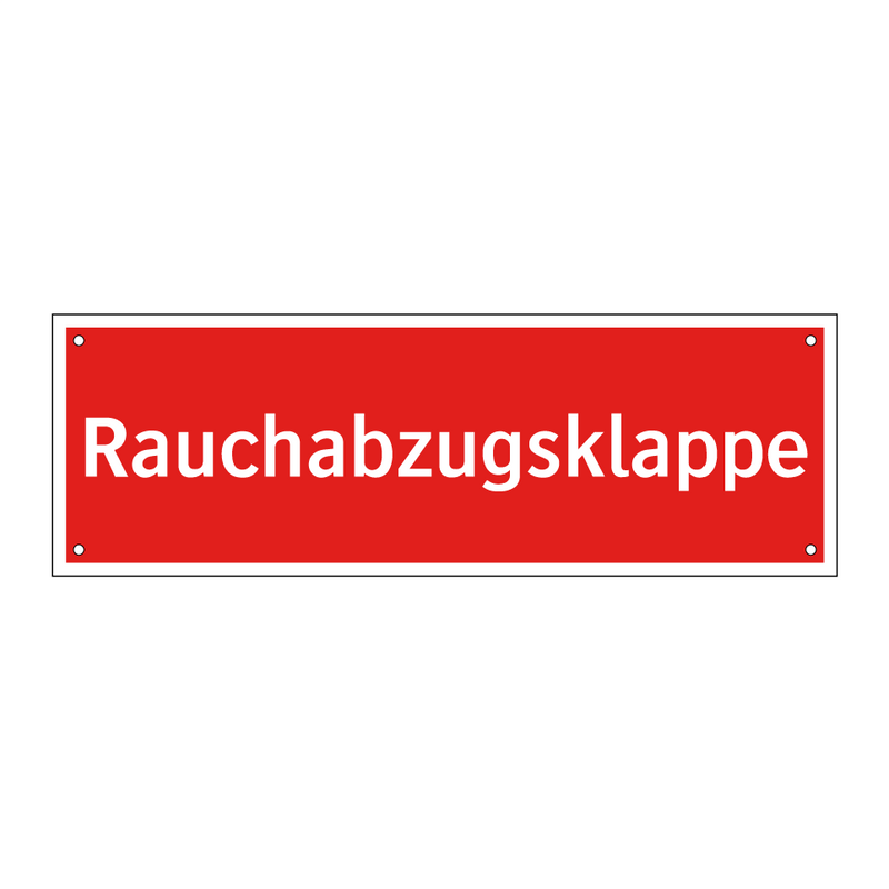 Rauchabzugsklappe