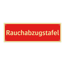 Rauchabzugstafel
