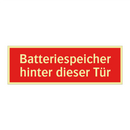 Batteriespeicher hinter dieser Tür