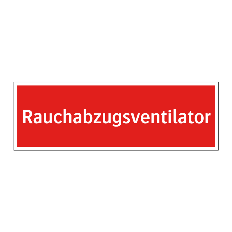 Rauchabzugsventilator