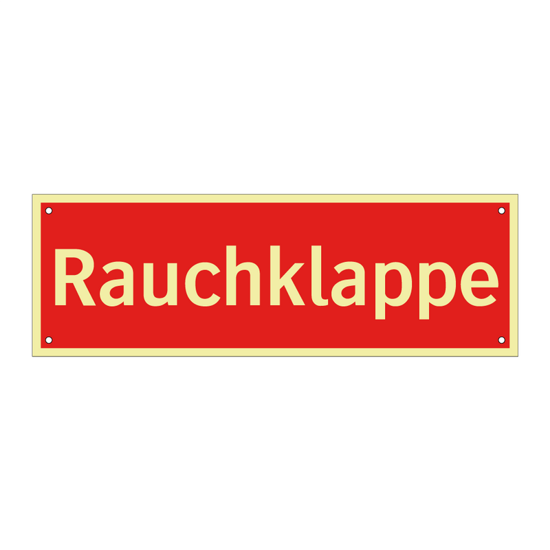 Rauchklappe