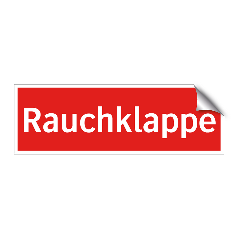 Rauchklappe