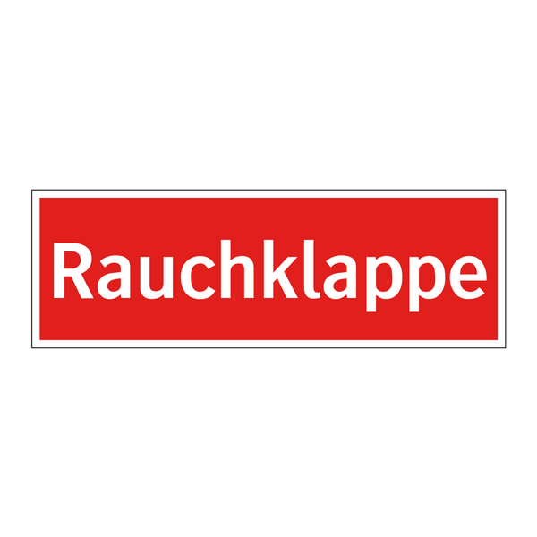 Rauchklappe