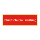 Rauchschutzausrüstung