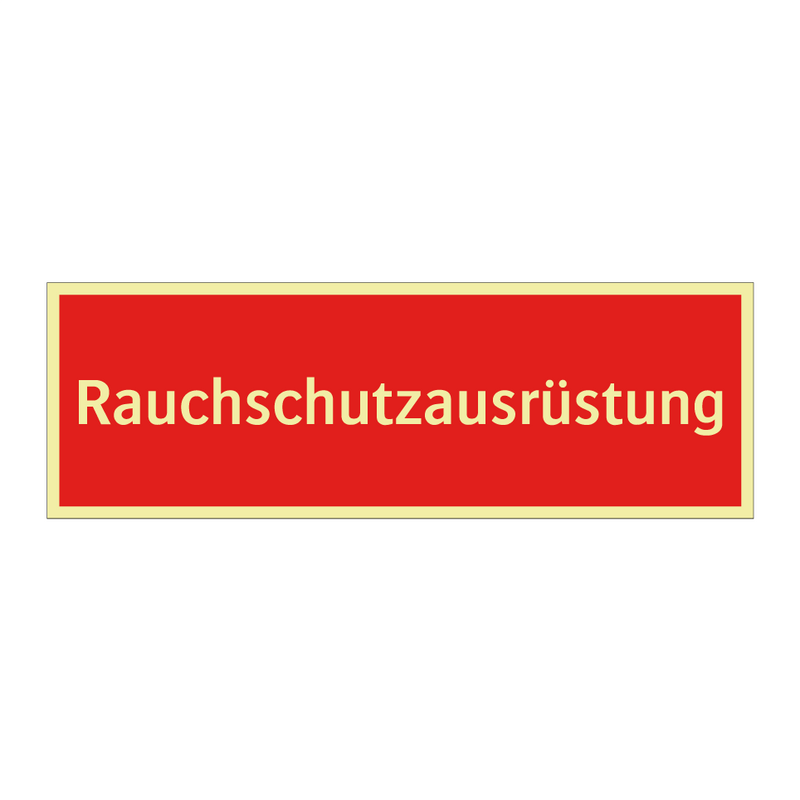 Rauchschutzausrüstung