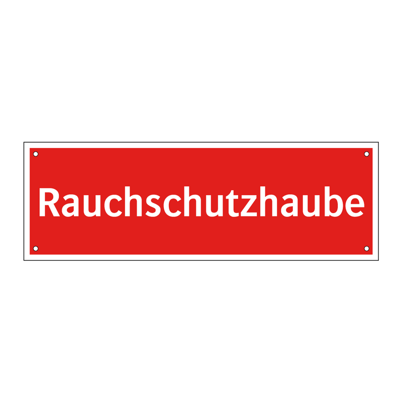 Rauchschutzhaube