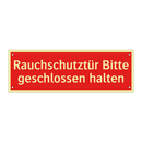 Rauchschutztür Bitte geschlossen halten