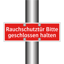 Rauchschutztür Bitte geschlossen halten