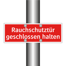 Rauchschutztür geschlossen halten