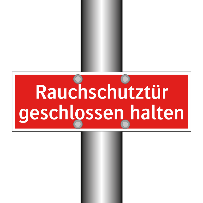 Rauchschutztür geschlossen halten