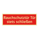 Rauchschutztür Tür stets schließen