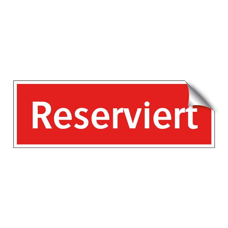 Reserviert