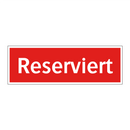 Reserviert