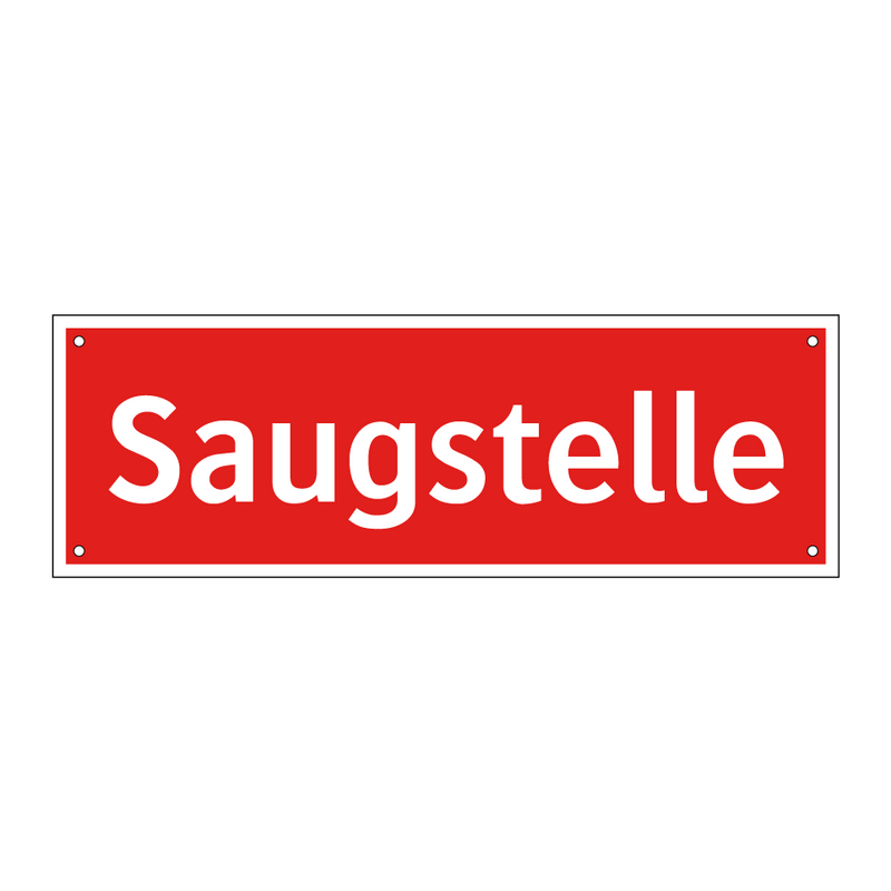 Saugstelle