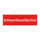 Schaumfeuerlöscher