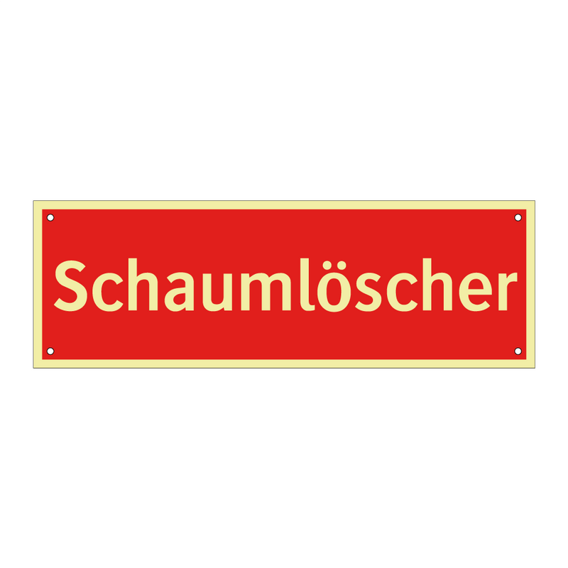 Schaumlöscher