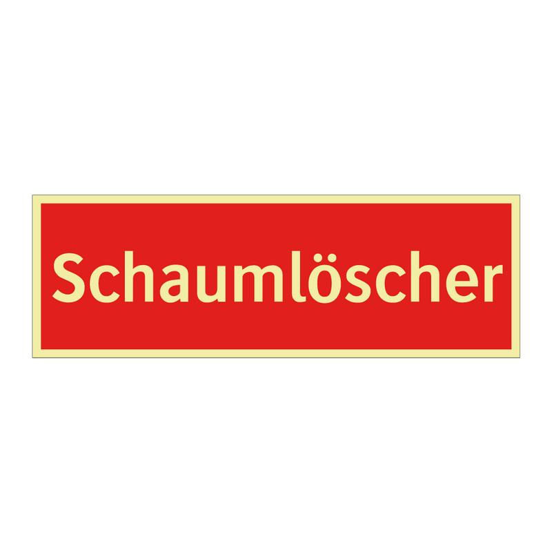 Schaumlöscher
