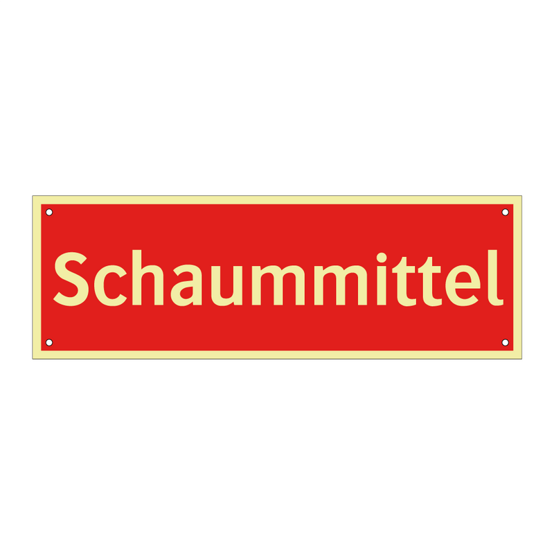 Schaummittel